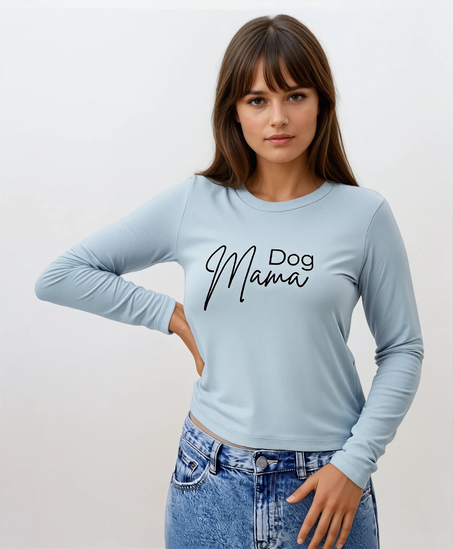 Muser Long Sleeve Tee - Dog Mama (Dark Logo)