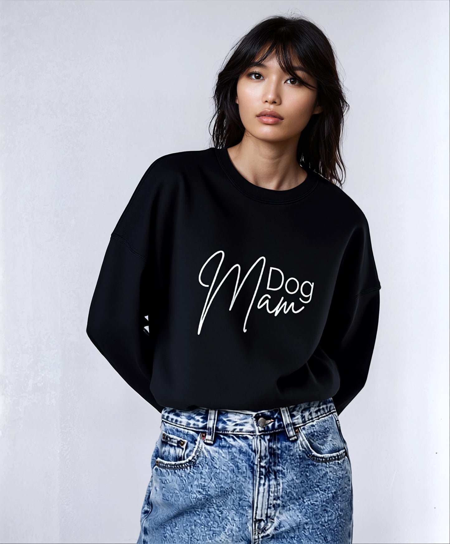 Alma Sweatshirt - Dog Mam (Light Logo)