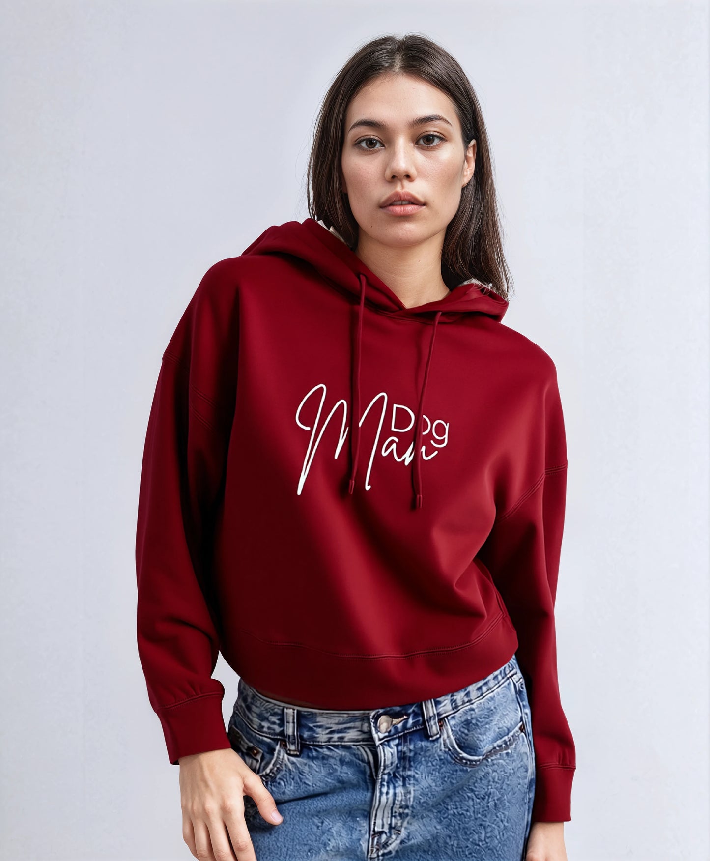 Nora Hoodie - Dog Mam (Light Logo)