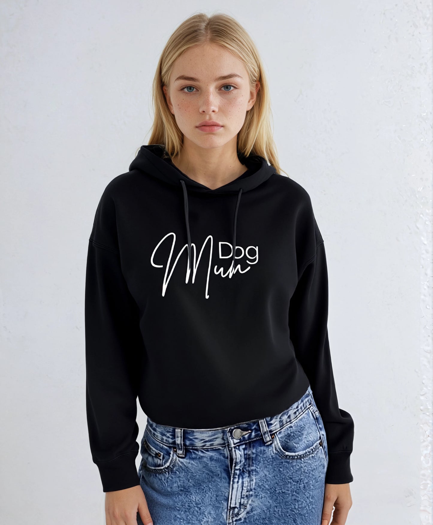 Nora Hoodie - Dog Mum (Light Logo)