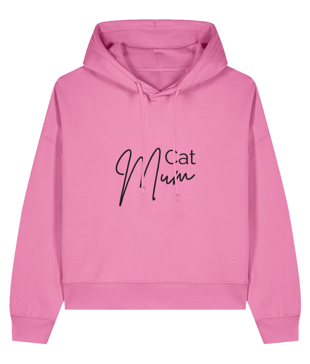 Nora Hoodie - Cat Mum (Dark Logo)
