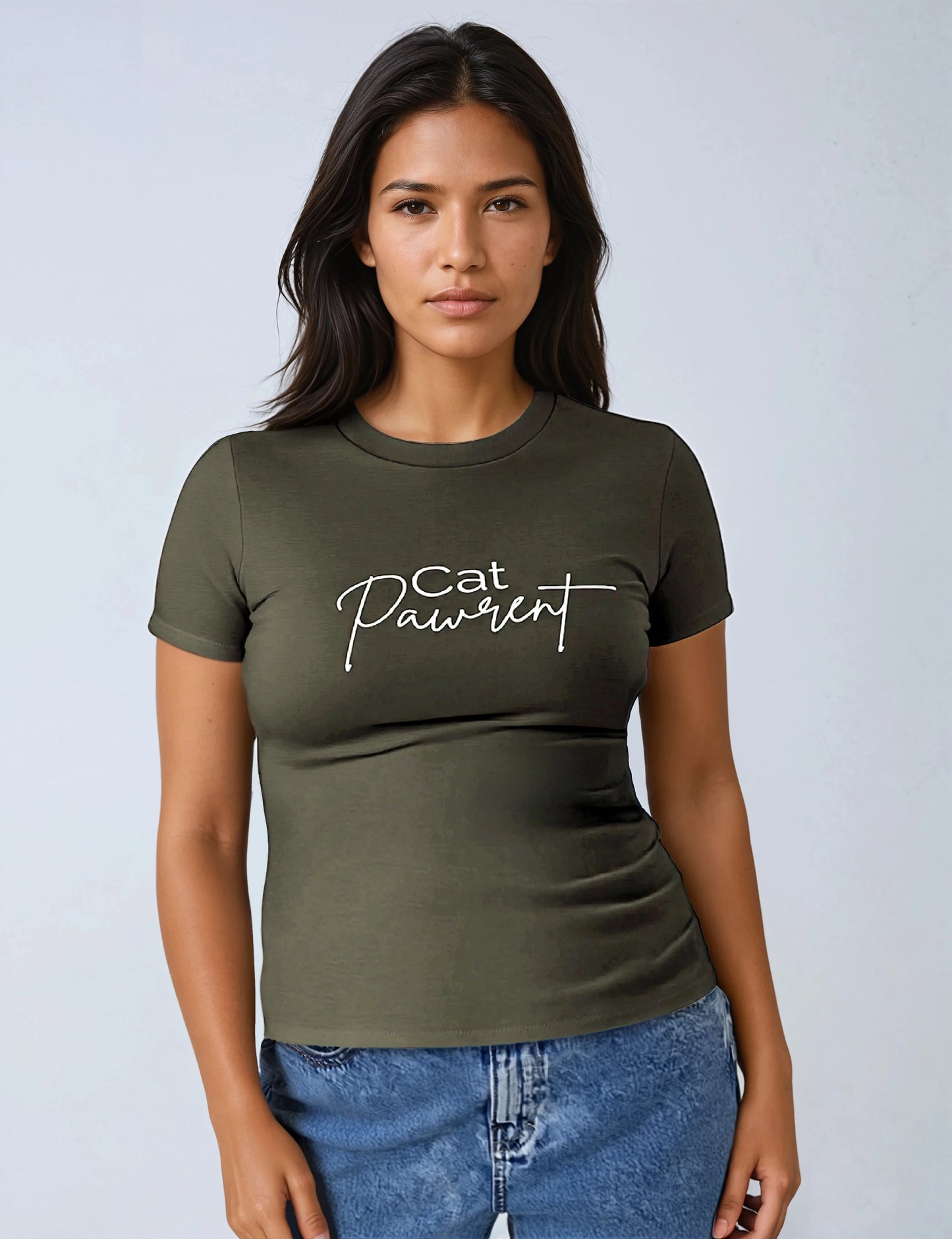 Muser Tee - Cat Pawrent (Light Logo)