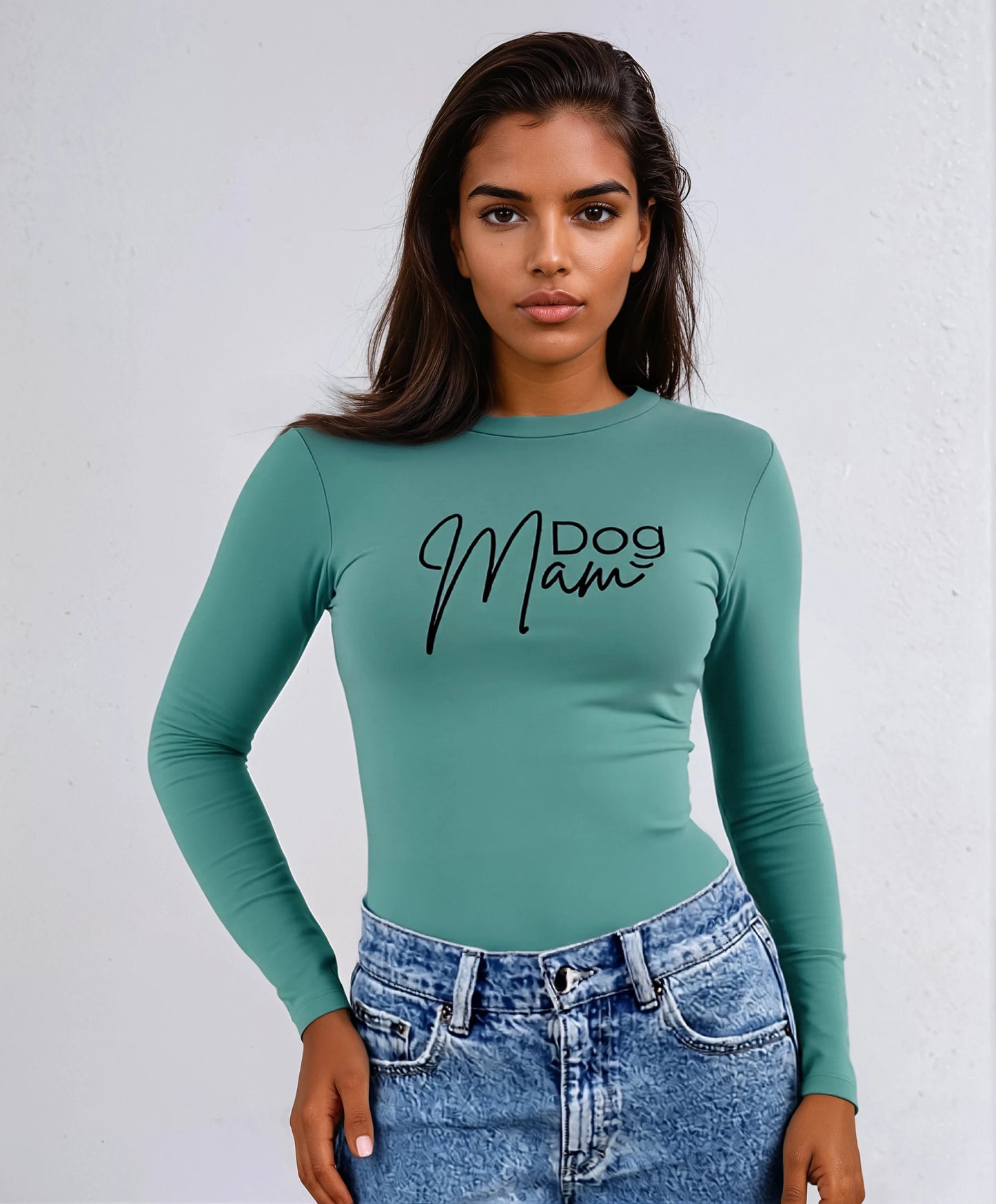 Muser Long Sleeve Tee - Dog Mam (Dark Logo)