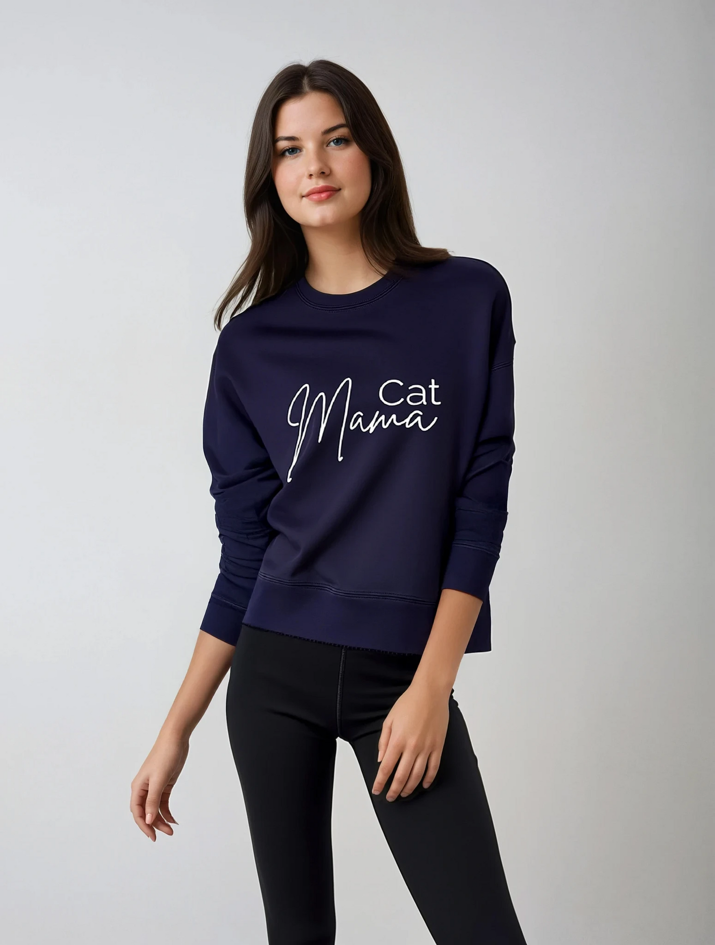 Alma Sweatshirt - Cat Mama (Light Logo)