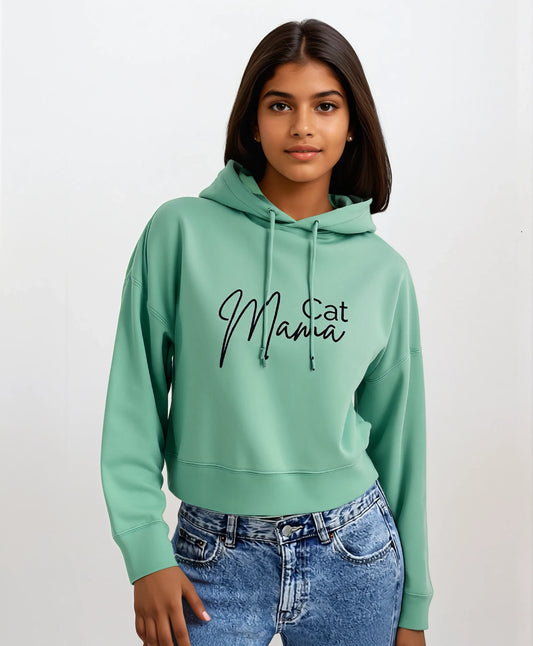 Nora Hoodie - Cat Mama (Dark Logo)
