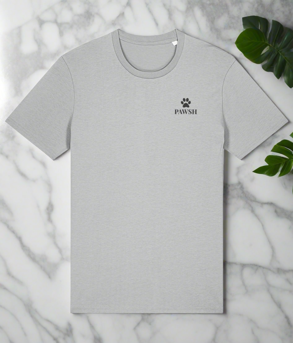 Pawsh Crafter Tee - Heather Grey