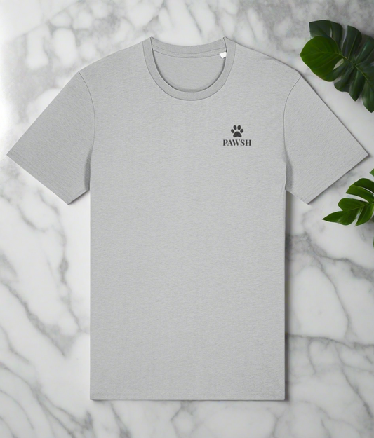 Pawsh Crafter Tee - Heather Grey