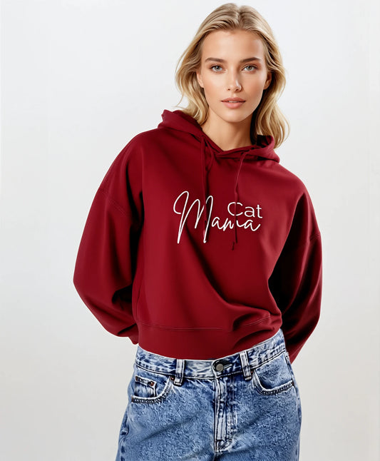 Nora Hoodie - Cat Mama (Light Logo)