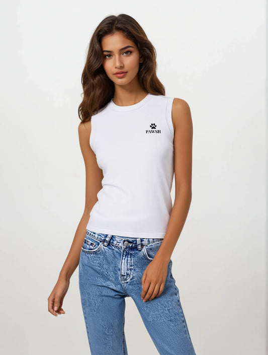 Mia Tank Top (Dark Logo)