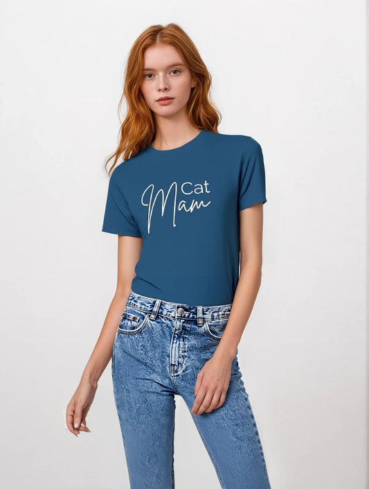 Muser Tee - Cat Mam (Light Logo)