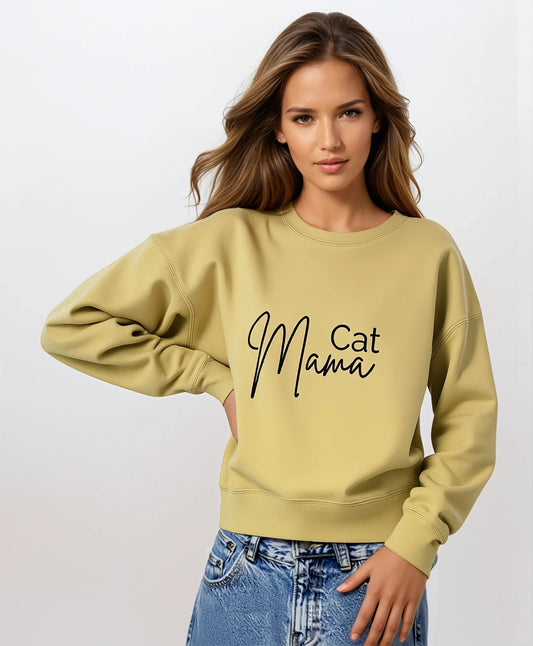 Alma Sweatshirt - Cat Mama (Dark Logo)