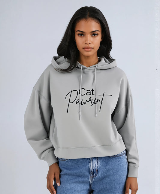Nora Hoodie - Cat Pawrent (Dark Logo)