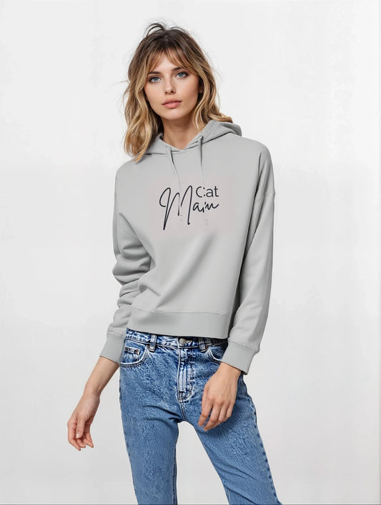 Nora Hoodie - Cat Mam (Dark Logo)