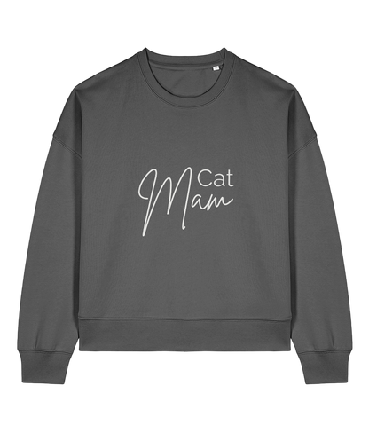 Alma Sweatshirt - Cat Mam (Light Logo)