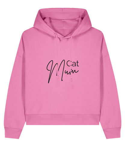 Nora Hoodie - Cat Mum (Dark Logo)