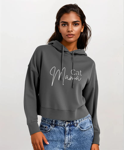 Nora Hoodie - Cat Mama (Light Logo)
