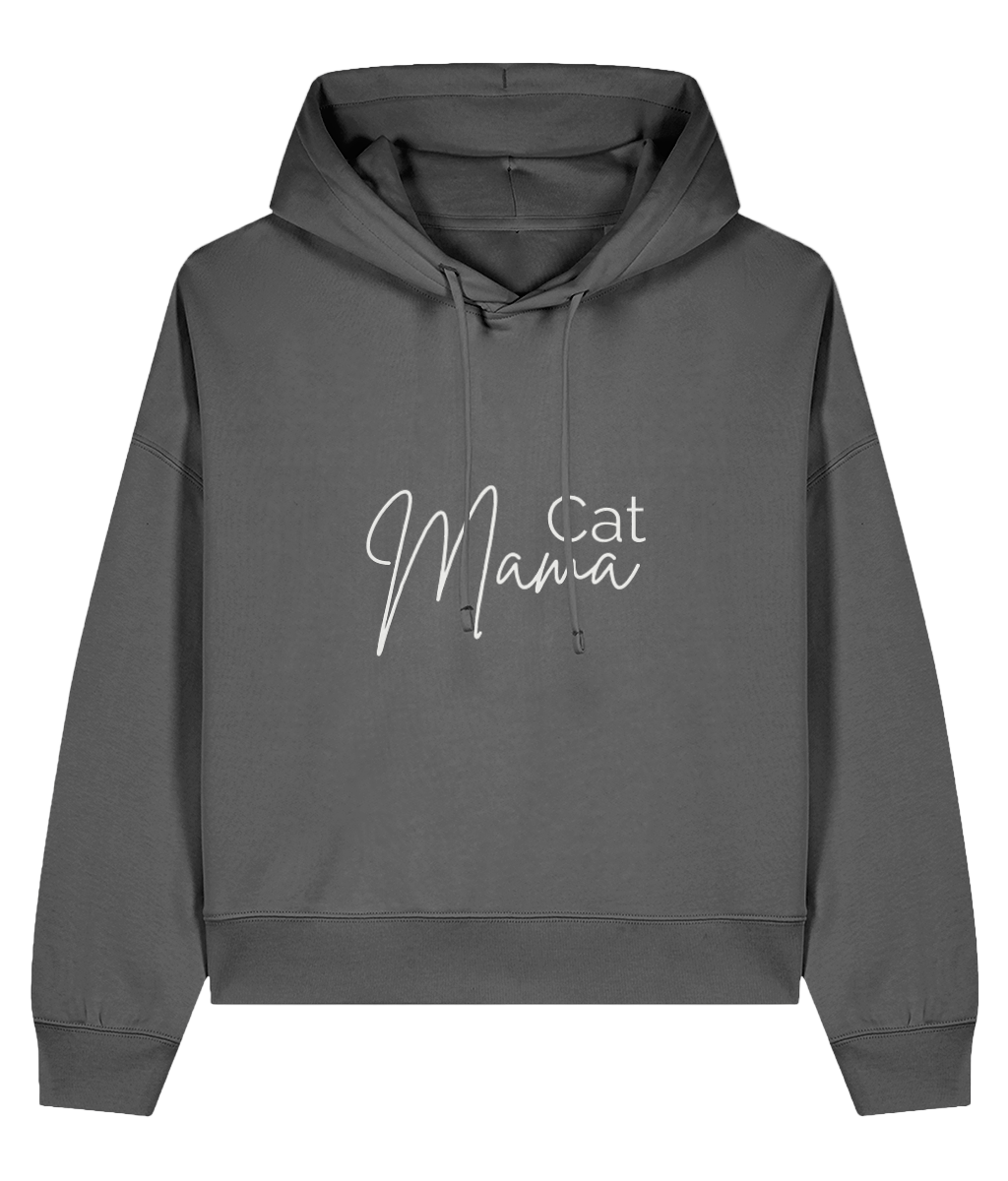 Nora Hoodie - Cat Mama (Light Logo)