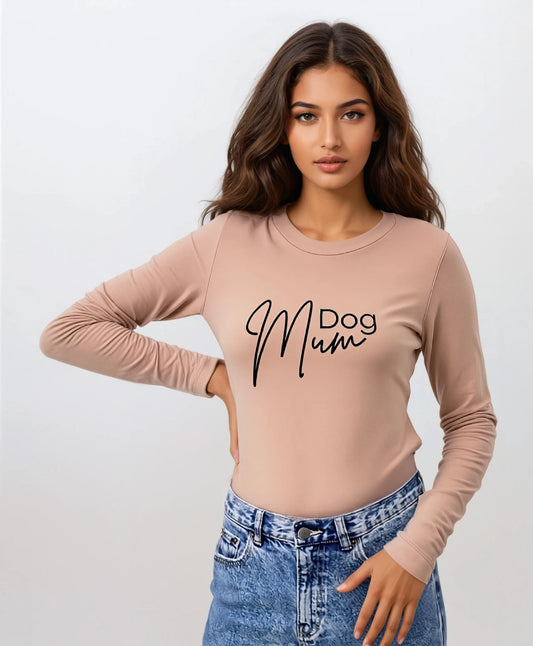 Muser Long Sleeve Tee - Dog Mum (Dark Logo)