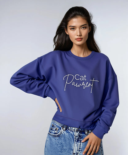 Alma Sweatshirt - Cat Pawrent (Light Logo)