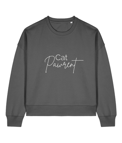 Alma Sweatshirt - Cat Pawrent (Light Logo)