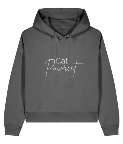Nora Hoodie - Cat Pawrent (Light Logo)