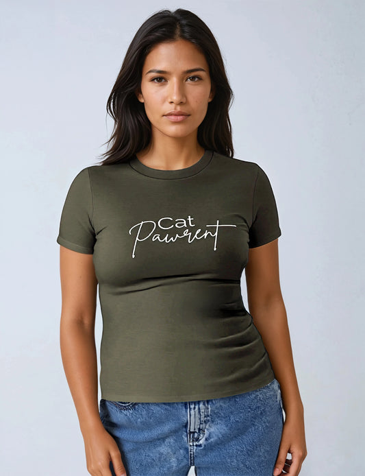 Muser Tee - Cat Pawrent (Light Logo)