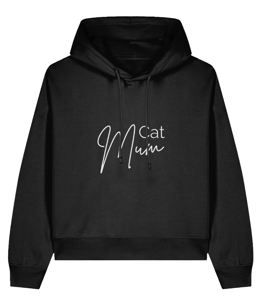 Nora Hoodie - Cat Mum (Light Logo)