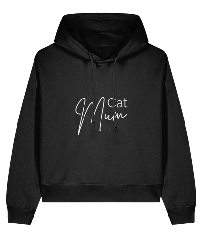 Nora Hoodie - Cat Mum (Light Logo)