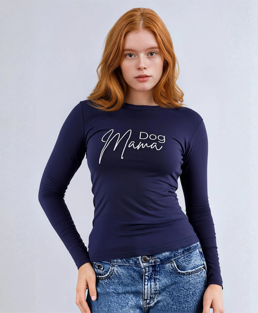 Muser Long Sleeve Tee - Dog Mama (Light Logo)