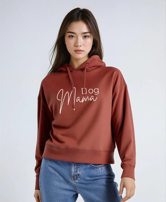 Nora Hoodie - Dog Mama (Light Logo)