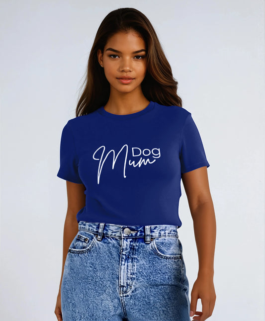 Muser Tee - Dog Mum (Light Logo)