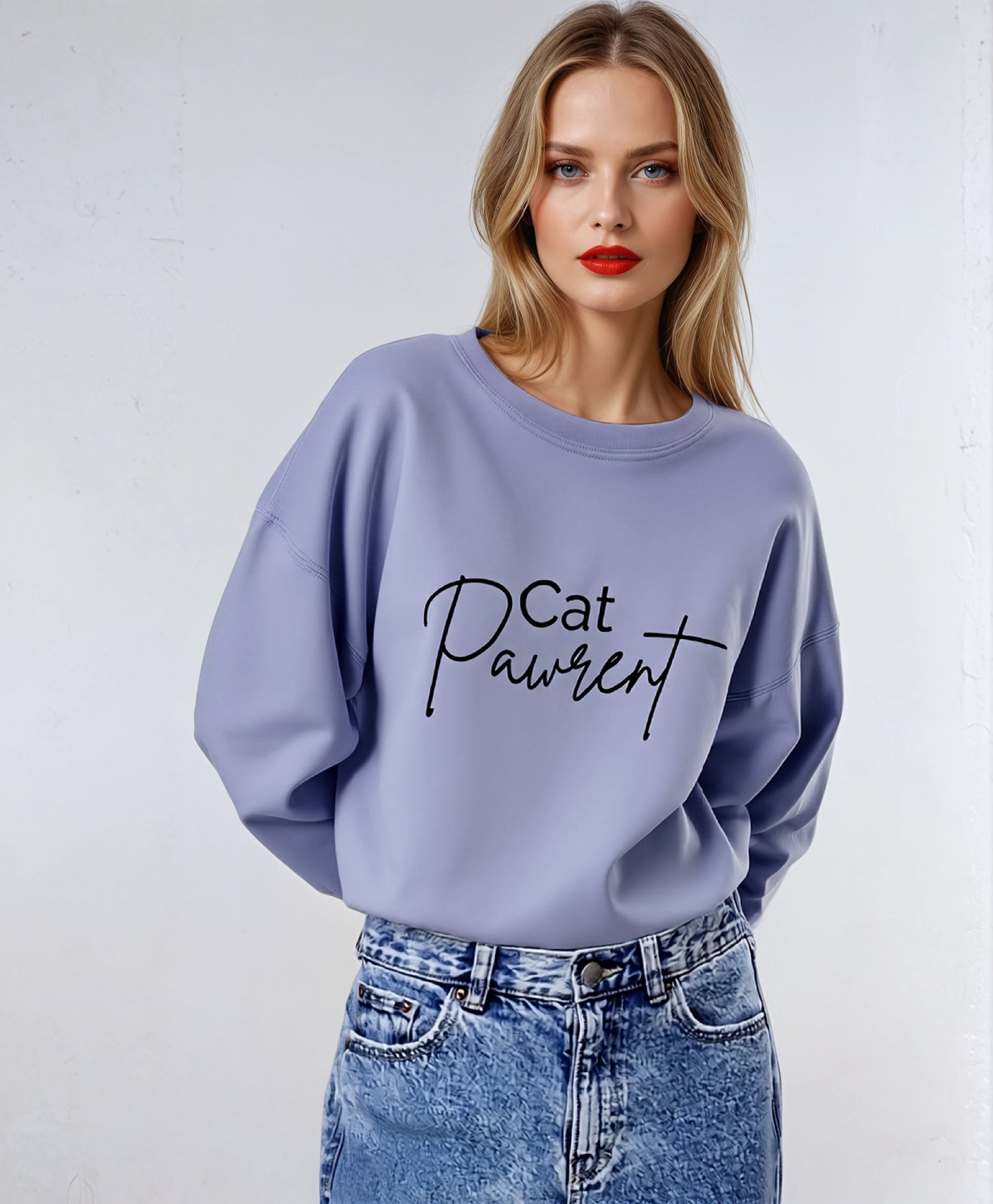 Alma Sweatshirt - Cat Pawrent (Dark Logo)