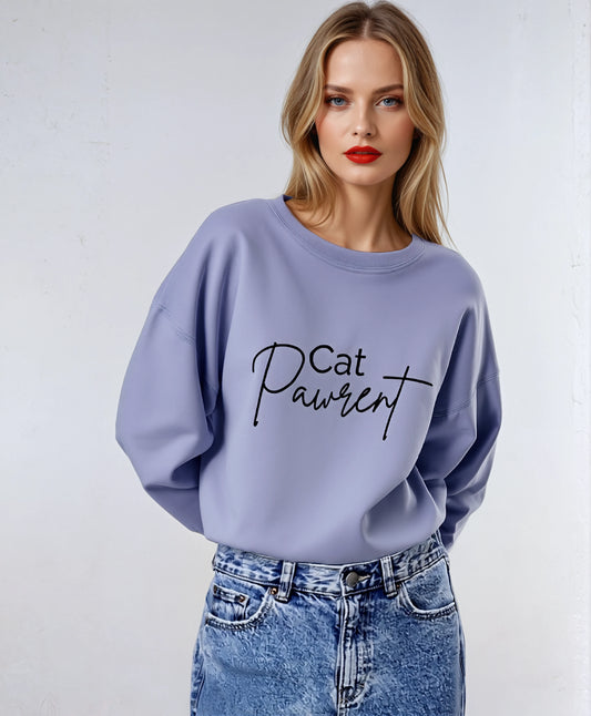 Alma Sweatshirt - Cat Pawrent (Dark Logo)