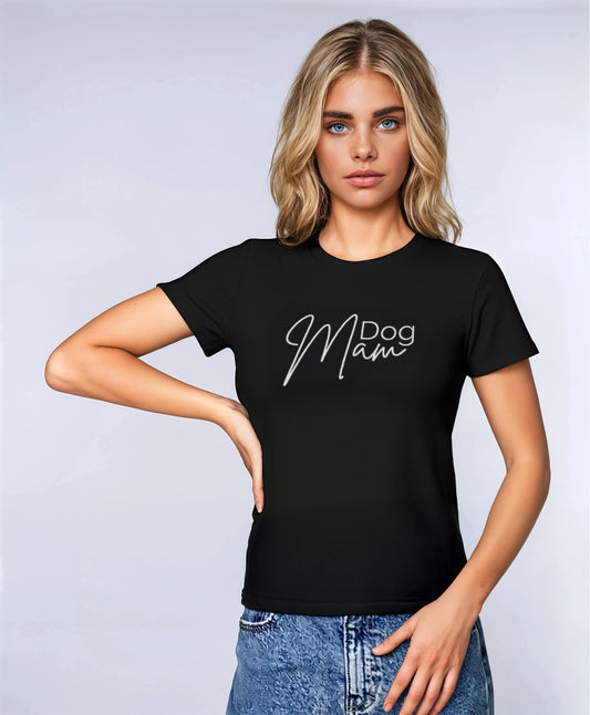 Muser Tee - Dog Mam (Light Logo)