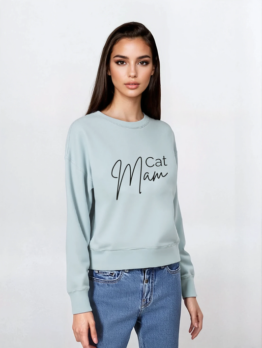 Alma Sweatshirt - Cat Mam (Dark Logo)