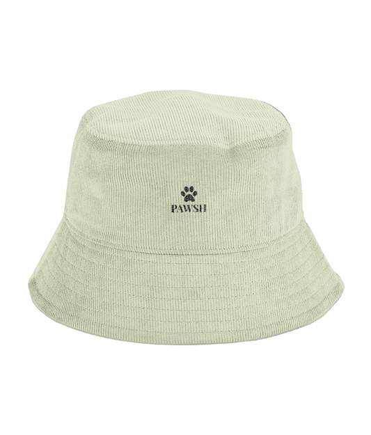 Beechfield EarthAware® Organic Cord Bucket Hat (Dark Logo)