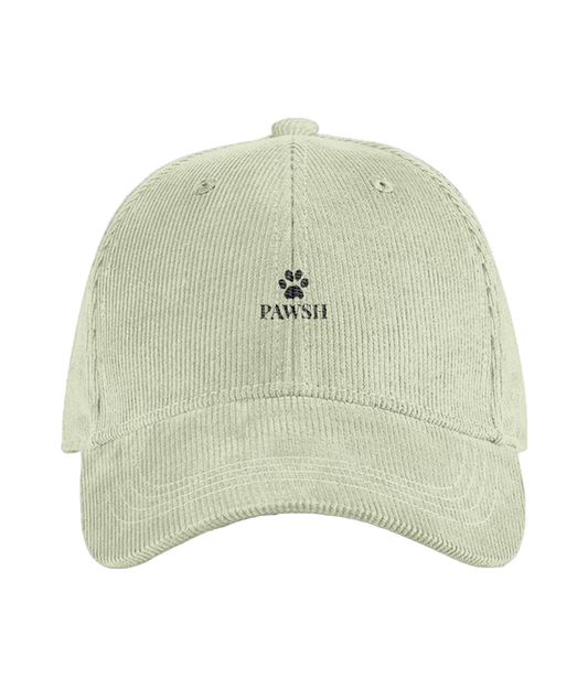 Beechfield EarthAware® Organic Cord Baseball Cap (Dark Logo)